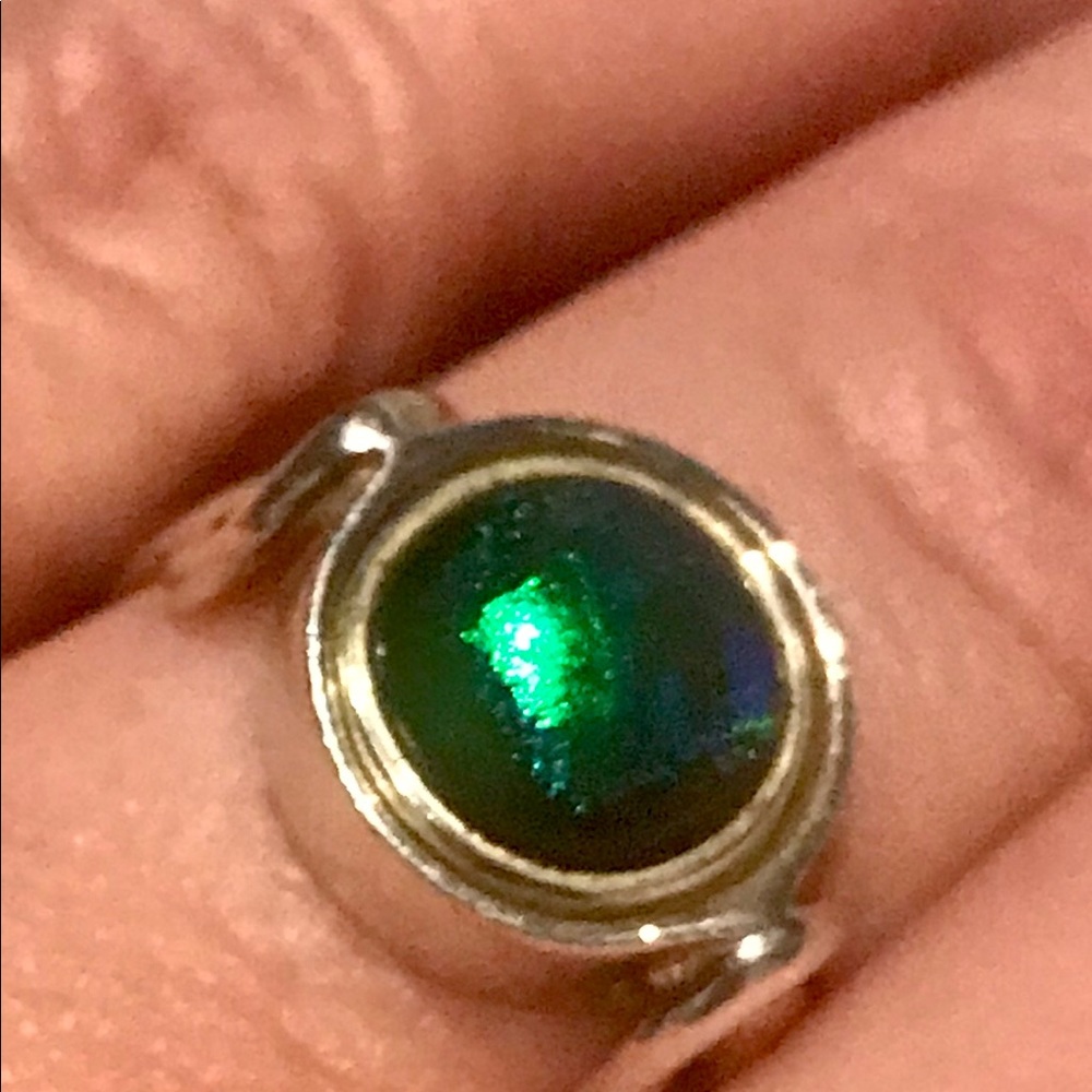 Interchangable Sterling Silver Disk Ring - image 2